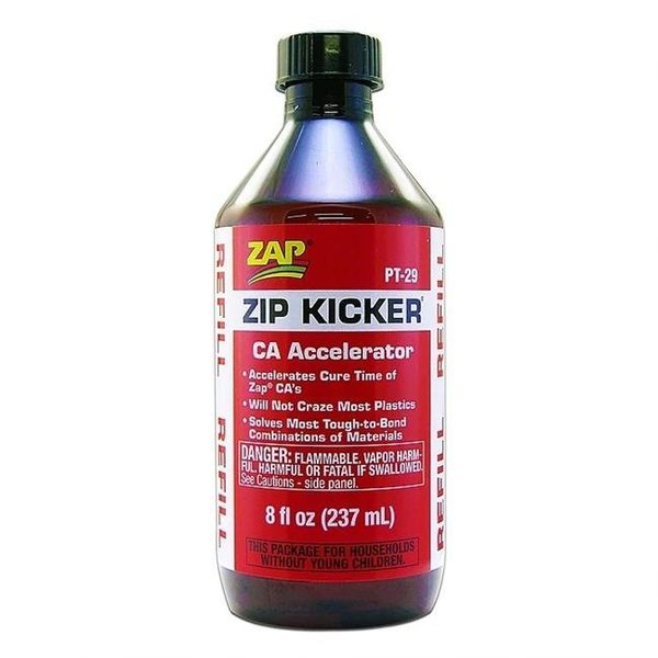 Zap Glue ZAP Glue PAAPT-29 8 oz Zip Kicker Refill Bottle PAAPT-29